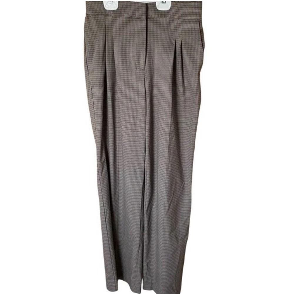House of Harlow 1960 Brown Houndstooth Dress Pants, S